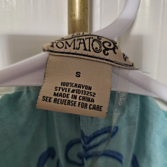 Embellished Blue Halter Neck Sundress - Picture 2 of 3